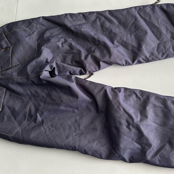 Liquid Venture Women 5000 Blue Waterproof SNOWBOARD SKI SNOW Pants Size L - Picture 6 of 8